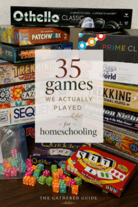 Homeschooling With Games: 35 Games We Actually Used for Learning